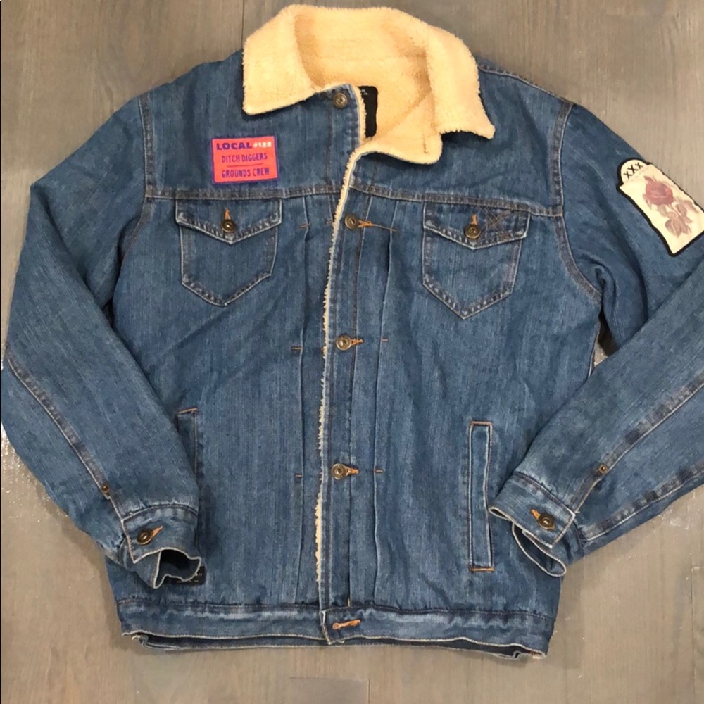 Men’s Denim Wool Jacket
